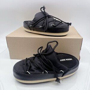 Moon Boot Women's Black Slip-On Shoes